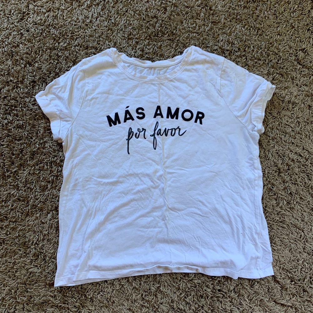 White shirt from target